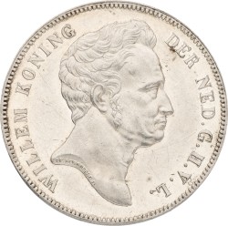 1 Gulden - Proof Strike. Willem I. 1840. UNC.