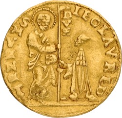 Italian States. Venice. Leonardo Loredan. Zecchino. ND (1501 - 1521 AD). VF.