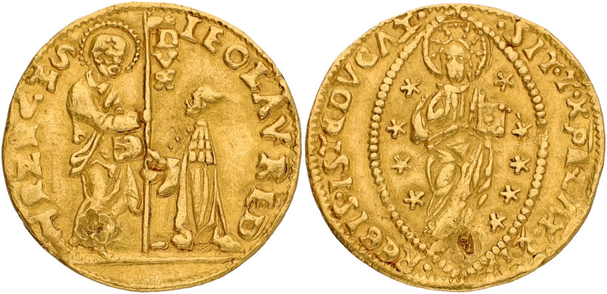 Italian States. Venice. Leonardo Loredan. Zecchino. ND (1501 - 1521 AD). VF.