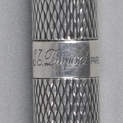 S.T. Dupont gasaansteker & balpen (geplatineerd).