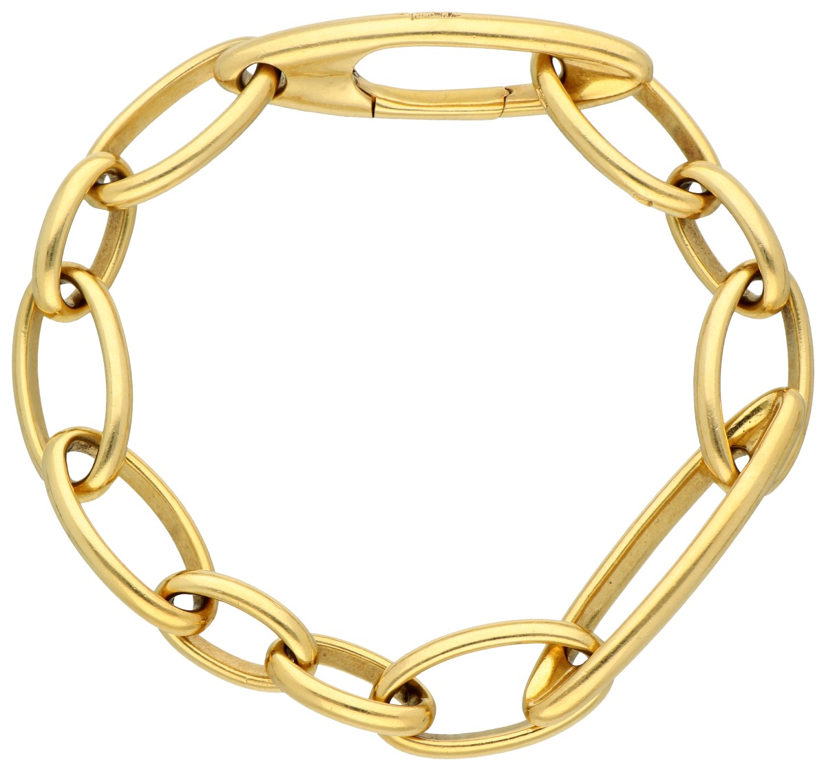 Pomellato 18K geelgouden 'Iconica' schakelarmband