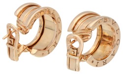 Bvlgari 18K roségouden 'B.zero1' oorbellen
