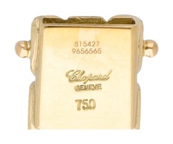 Chopard 18K geelgouden collier happy diamonds