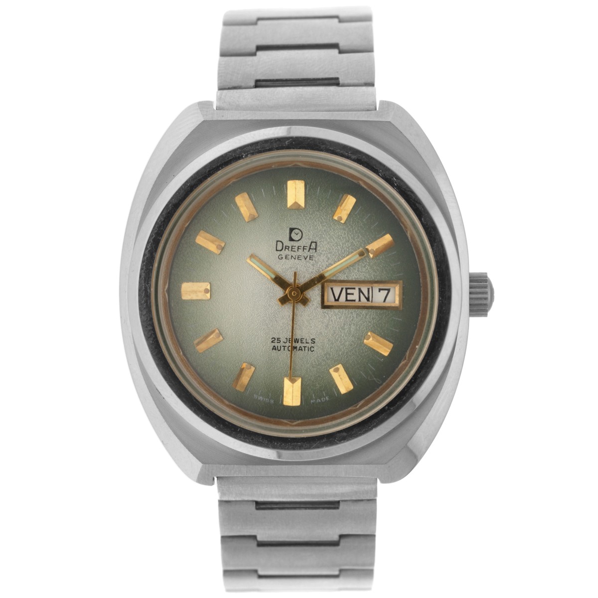 No Reserve - Dreffa Genève Day-Date 1212 - Heren horloge