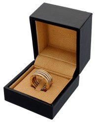Bvlgari 18K geelgouden 'B.zero1' ring diamant