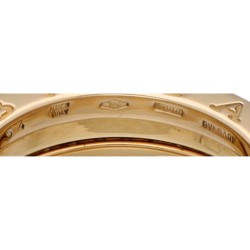 Bvlgari 18K geelgouden 'B.zero1' ring diamant