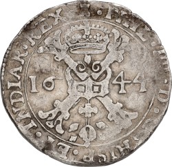 Patagon. Henegouwen. Filips II. 1644. VF.