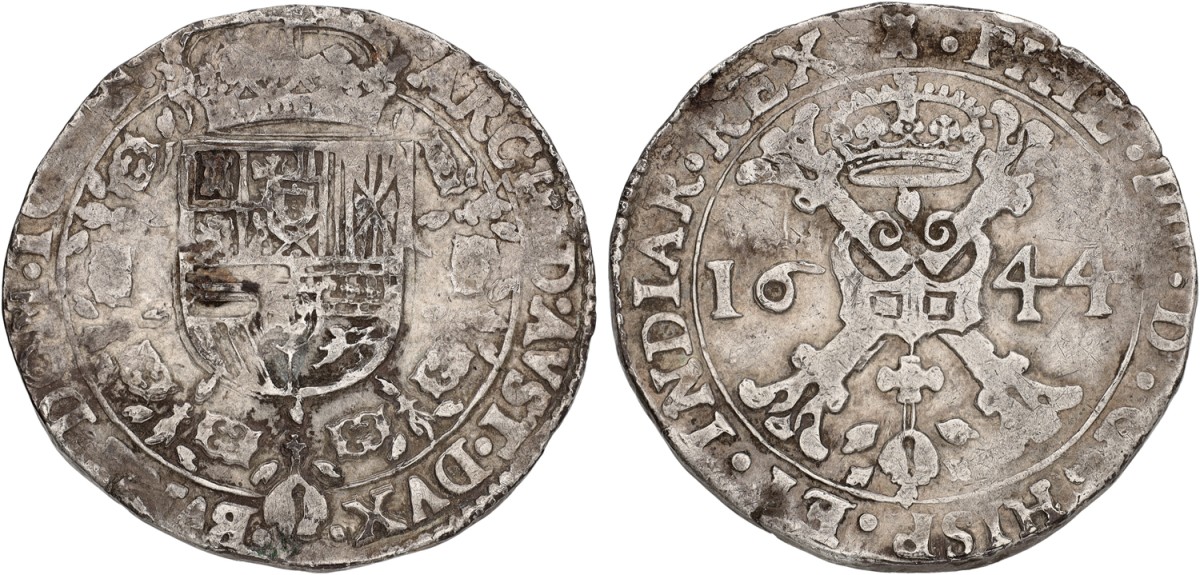 Patagon. Henegouwen. Filips II. 1644. VF.