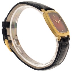 No Reserve - Rolex Cellini 18K. 'Red vignette' 4084 - Heren horloge - ca. 1970.