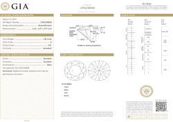 1.00 ct. GIA gecertificeerde natuurlijke diamant