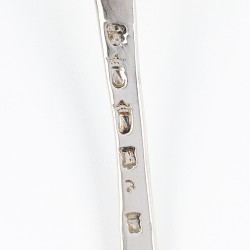 Jus- / sauslepels (4), Nicolaas de Brieder I (1720-1787), Utrecht 1785, zilver
