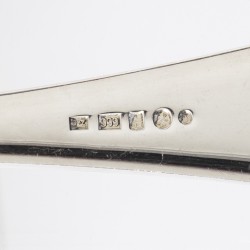 Chippendale bestekcassette (136), M.J. Gerritsen, Zeist 1980, zilver