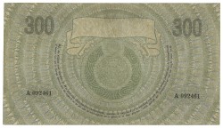 Nederland. 300 Gulden. Bankbiljet. Type 1922. Type Grietje Seel. - Zeer Fraai.