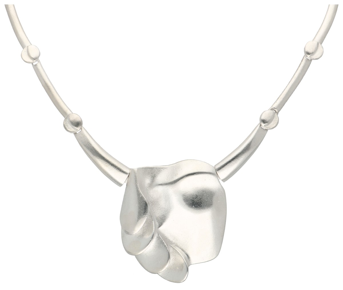 Lapponia Sterling zilveren collier door Björn Weckström