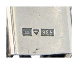 Sterling zilveren Rendier Moss armband door Hannu Ikonen