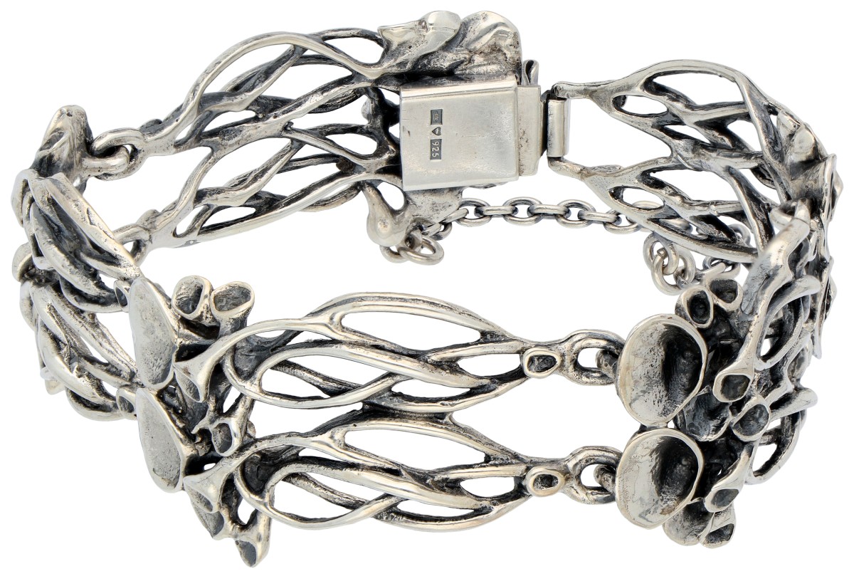 Sterling zilveren Rendier Moss armband door Hannu Ikonen