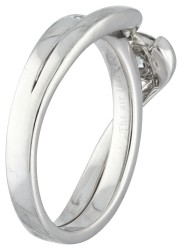 Baunat platina Yasimine ring bezet met ca. 0.50 ct. diamant - GIA gecertificeerd