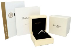 Baunat platina Yasimine ring bezet met ca. 0.50 ct. diamant - GIA gecertificeerd