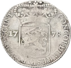 Zilveren dukaat. Zeeland. 1778. F +