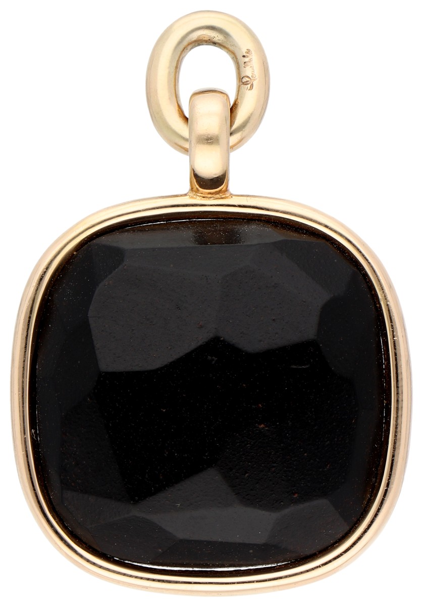 Pomellato 18K Victoria hanger met jet