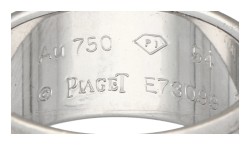 Piaget 18K witgouden Possession ring bezet met diamanten