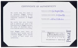 Piaget 18K witgouden Possession ring bezet met diamanten