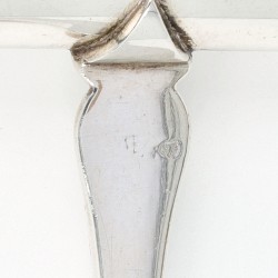 Aspergeschep, Gerrit Regtdoorzee Greup, Schoonhoven 1911, zilver