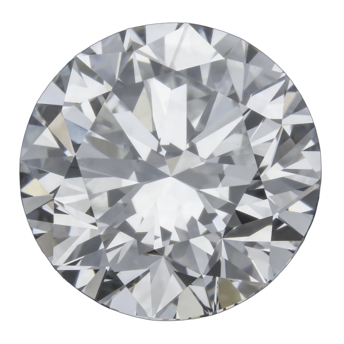 1.33 ct. Round brilliant HRD certified natural diamond