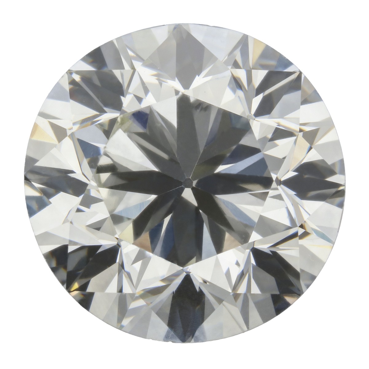 1.67 ct. Round brilliant HRD certified natural diamond
