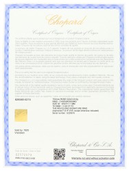 Chopard 18K roségouden Chopardissimo ring bezet met diamant