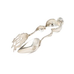 Saladetang, A.J. Jorning, Amsterdam 1872, zilver