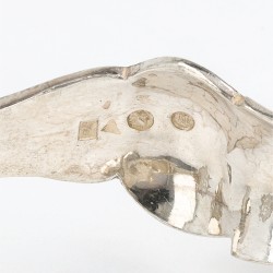 Saladetang, A.J. Jorning, Amsterdam 1872, zilver