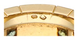 Cartier Lanières  18K geelgouden ring bezet met ca. 5.50 ct. diverse edelstenen