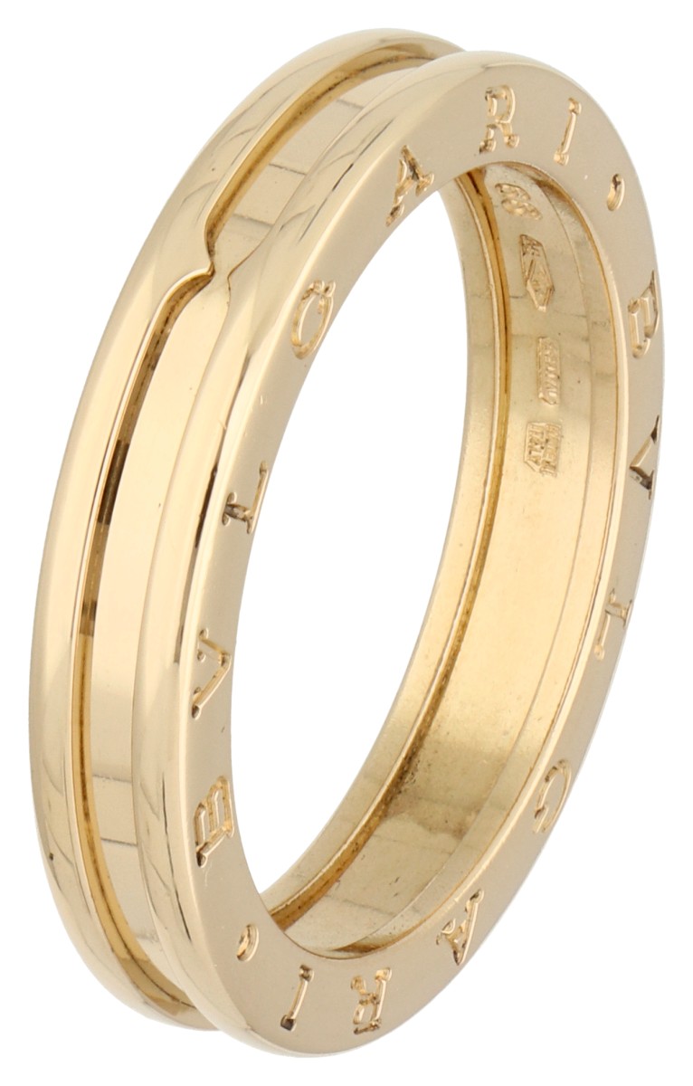 Bvlgari 18K geelgouden B.zero1 one-band ring