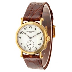 Patek Philippe Calatrava "150th anniversary Edition" 18K. 3960J - Heren horloge - 1989