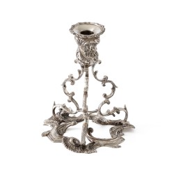 Kandelaar, Giuseppe Mancadori (Milaan) / Royal Irish Silver Co. (Dublin), 1973, zilver