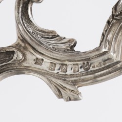 Kandelaar, Giuseppe Mancadori (Milaan) / Royal Irish Silver Co. (Dublin), 1973, zilver