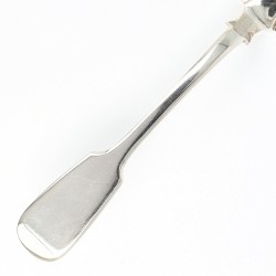 Victoriaanse visschep, Joseph & Albert Savory, Londen 1846, zilver