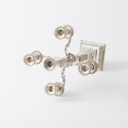 Kandelaar, Koninklijke van Kempen & Begeer, Voorschoten ca. 1975, zilver