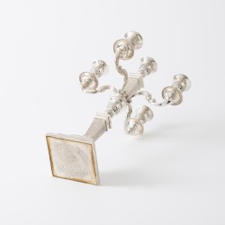 Kandelaar, Koninklijke van Kempen & Begeer, Voorschoten ca. 1975, zilver