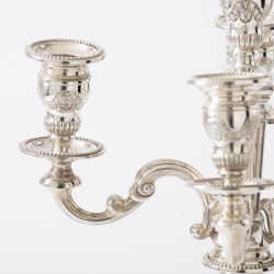 Kandelaar, Koninklijke van Kempen & Begeer, Voorschoten ca. 1975, zilver