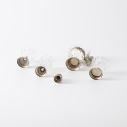 Tafelgarnituur (4), Johannes Lambertus Kroijmans, Oss / Schijndel 1847, zilver