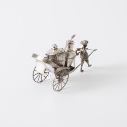 Condiment set (China Export Silver), Sheng He 勝和 / Tack Loong - TL 德龍, zilver