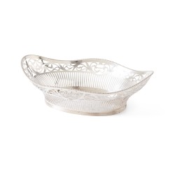 Broodmand, C.F. Wewer, Schoonhoven 1942, zilver