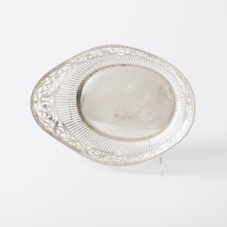 Broodmand, C.F. Wewer, Schoonhoven 1942, zilver