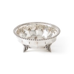 Fruitschaal, Samuel Spyer, Amsterdam ca. 1925, zilver