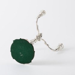 Kandelaar, Zaanlandse Zilversmederij, Haarlem 1972, zilver