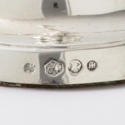 Kandelaar, Zaanlandse Zilversmederij, Haarlem 1972, zilver