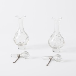 Olie- en azijnstel, Jacobus Held, Amsterdam 1876, zilver