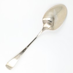 Opdienlepel, Lucas van Giffen II, Groningen 1791/92, zilver